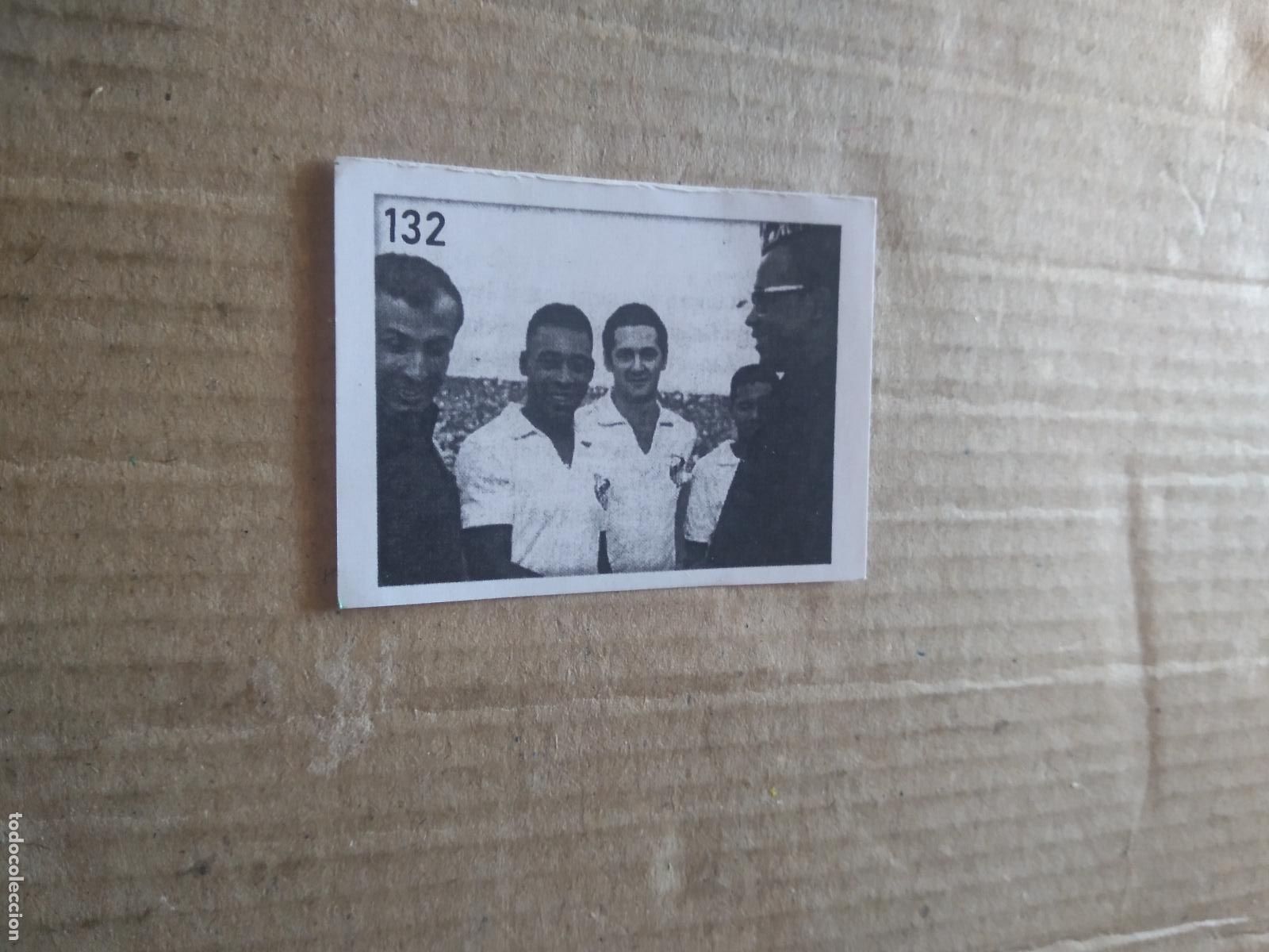 Cromos de f&uacute;tbol: 132 PELE CROMO FUTBOL ALBUM DE FIGURINHAS DO REI PELE O MELHOR JOGADOR CAPITAO GANCHO
