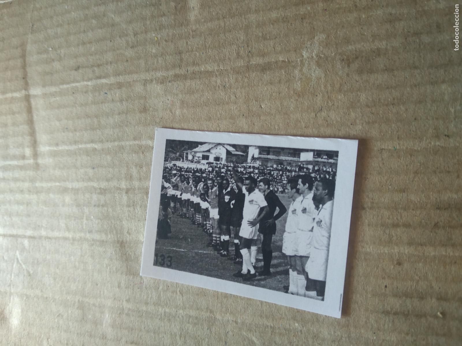 Cromos de f&uacute;tbol: 133 PELE SANTOS CROMO FUTBOL ALBUM DE FIGURINHAS DO REI PELE O MELHOR JOGADOR CAPITAO GANCHO