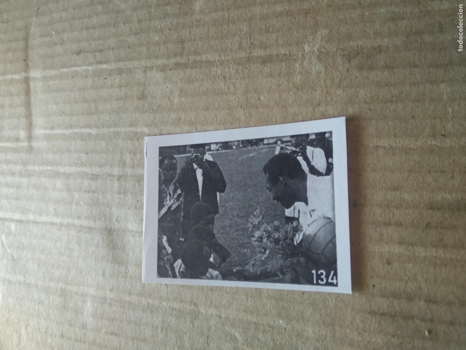 Cromos de f&uacute;tbol: 134 PELE SANTOS CROMO FUTBOL ALBUM DE FIGURINHAS DO REI PELE O MELHOR JOGADOR CAPITAO GANCHO