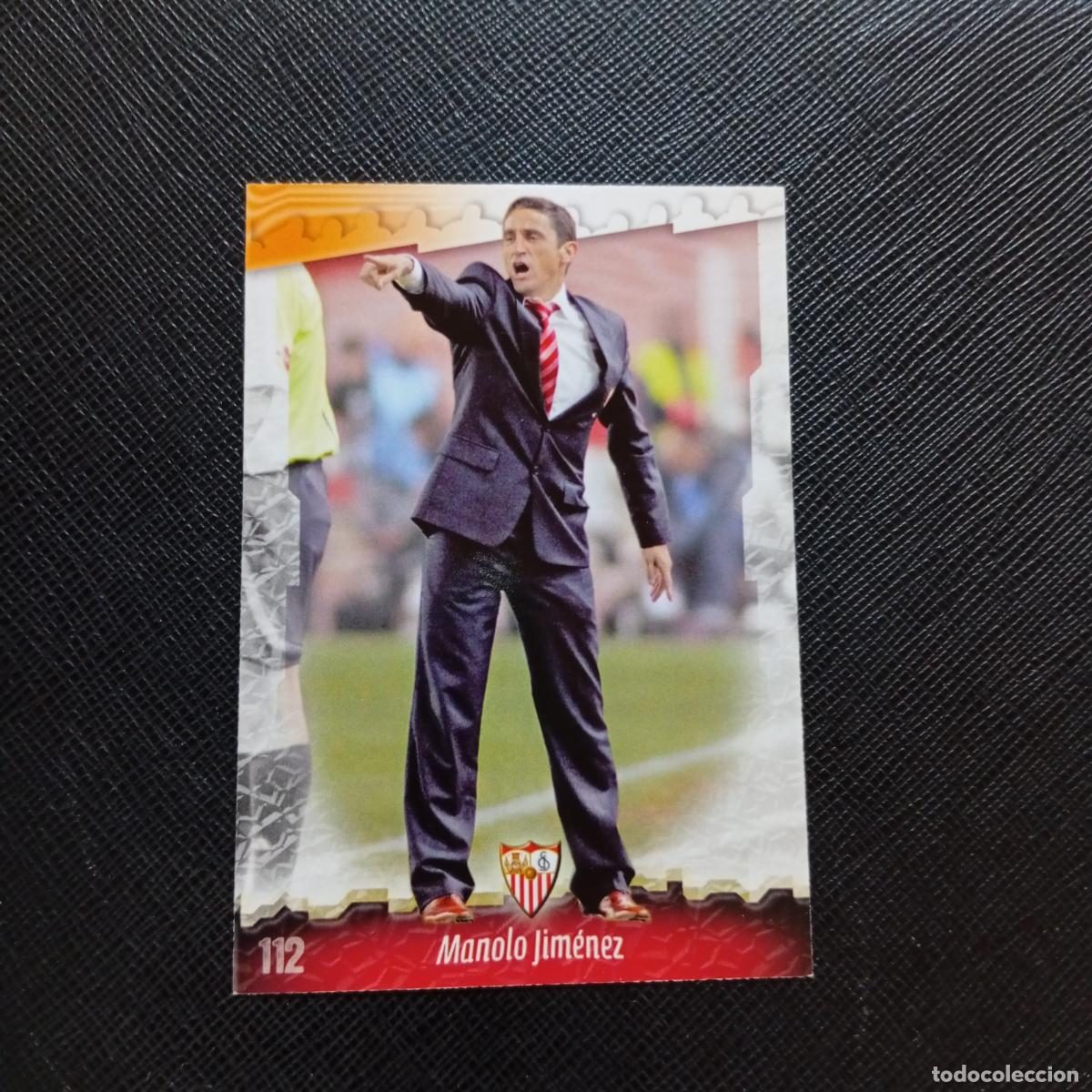 Cromos de f&uacute;tbol: 112 MANOLO JIMENEZ SEVILLA MUNDICROMO QUIZ GAME 2008 2009 FUTBOL 08 09 - A211 PG13