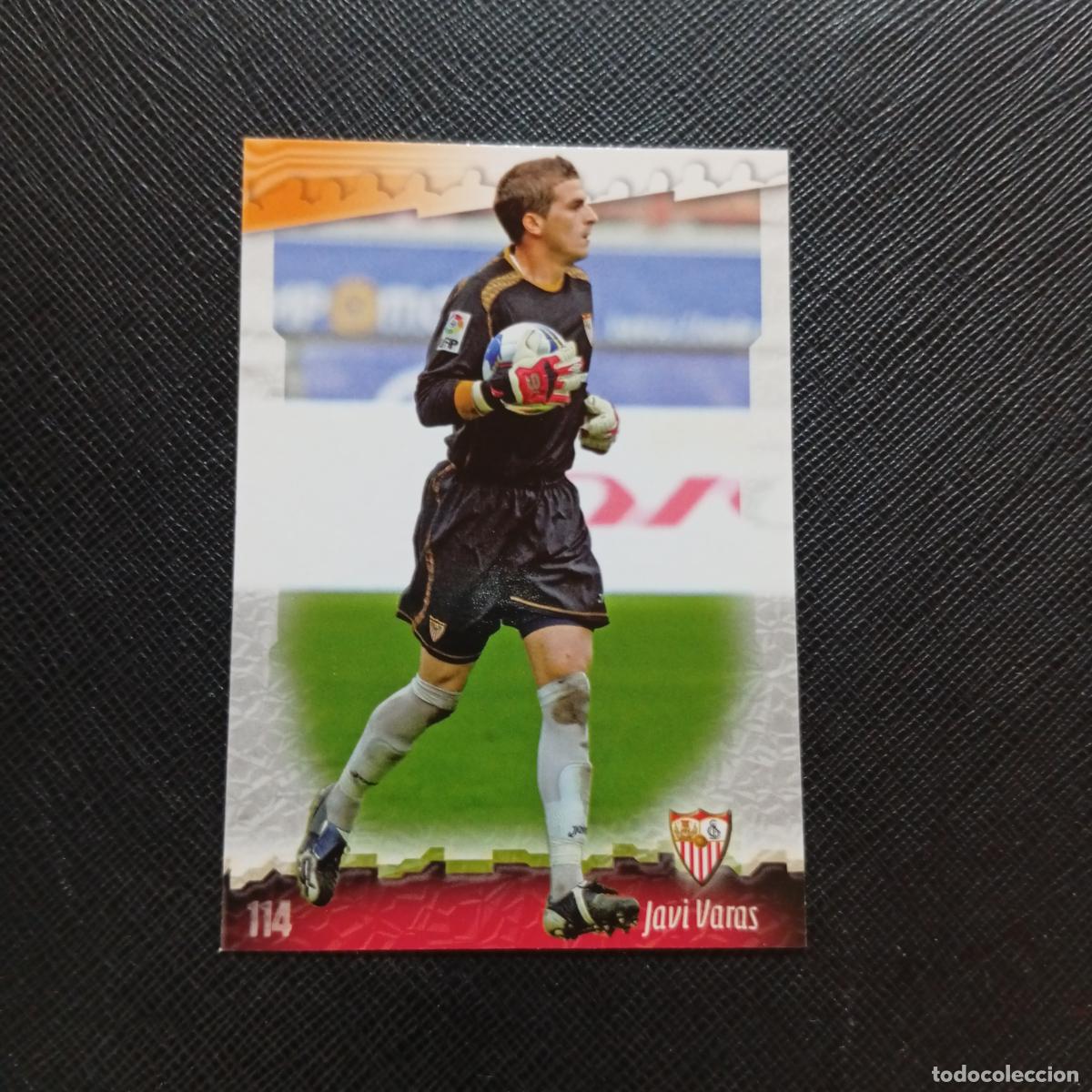 Cromos de f&uacute;tbol: 114 JAVI VARAS SEVILLA MUNDICROMO QUIZ GAME 2008 2009 FUTBOL 08 09 - A211 PG13