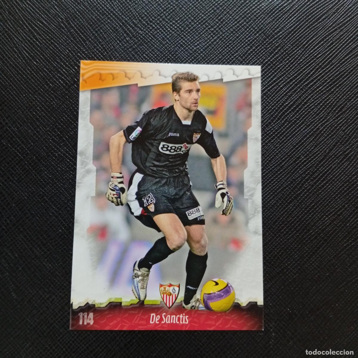 Cromos de f&uacute;tbol: 114 DE SANCTIS SEVILLA MUNDICROMO QUIZ GAME 2008 2009 FUTBOL 08 09 - A211 PG13