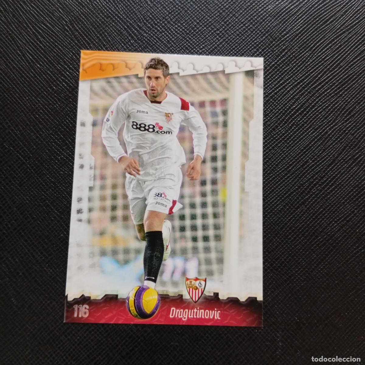 Cromos de f&uacute;tbol: 116 DRAGUTINOVIC SEVILLA MUNDICROMO QUIZ GAME 2008 2009 FUTBOL 08 09 - A211 PG14