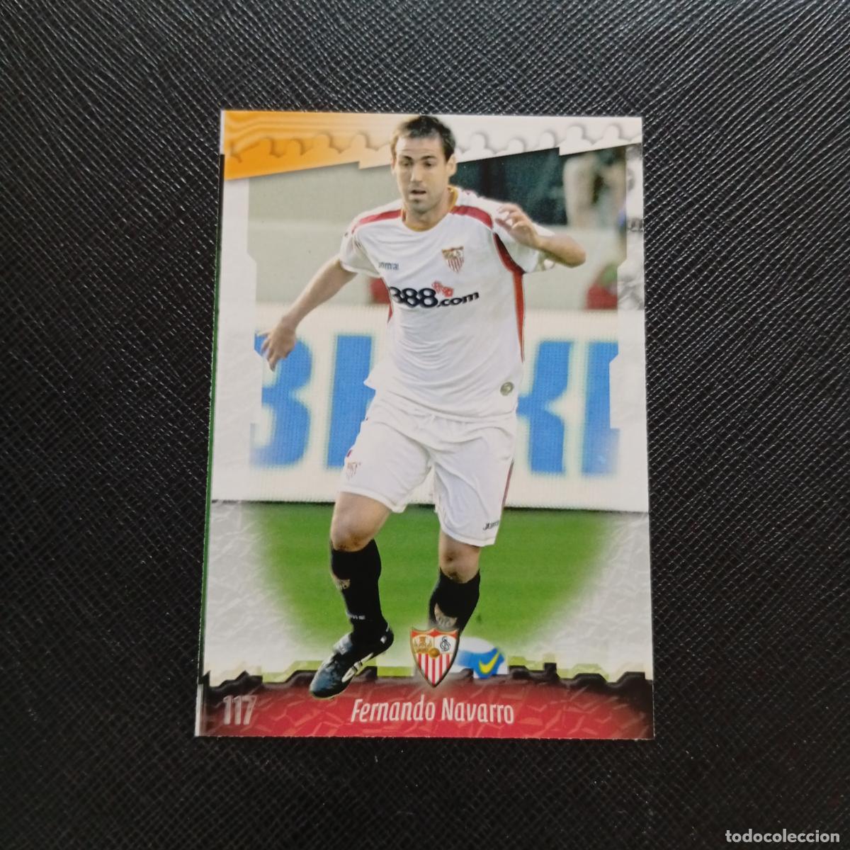 Cromos de f&uacute;tbol: 117 FERNANDO NAVARRO SEVILLA MUNDICROMO QUIZ GAME 2008 2009 FUTBOL 08 09 - A211 PG14