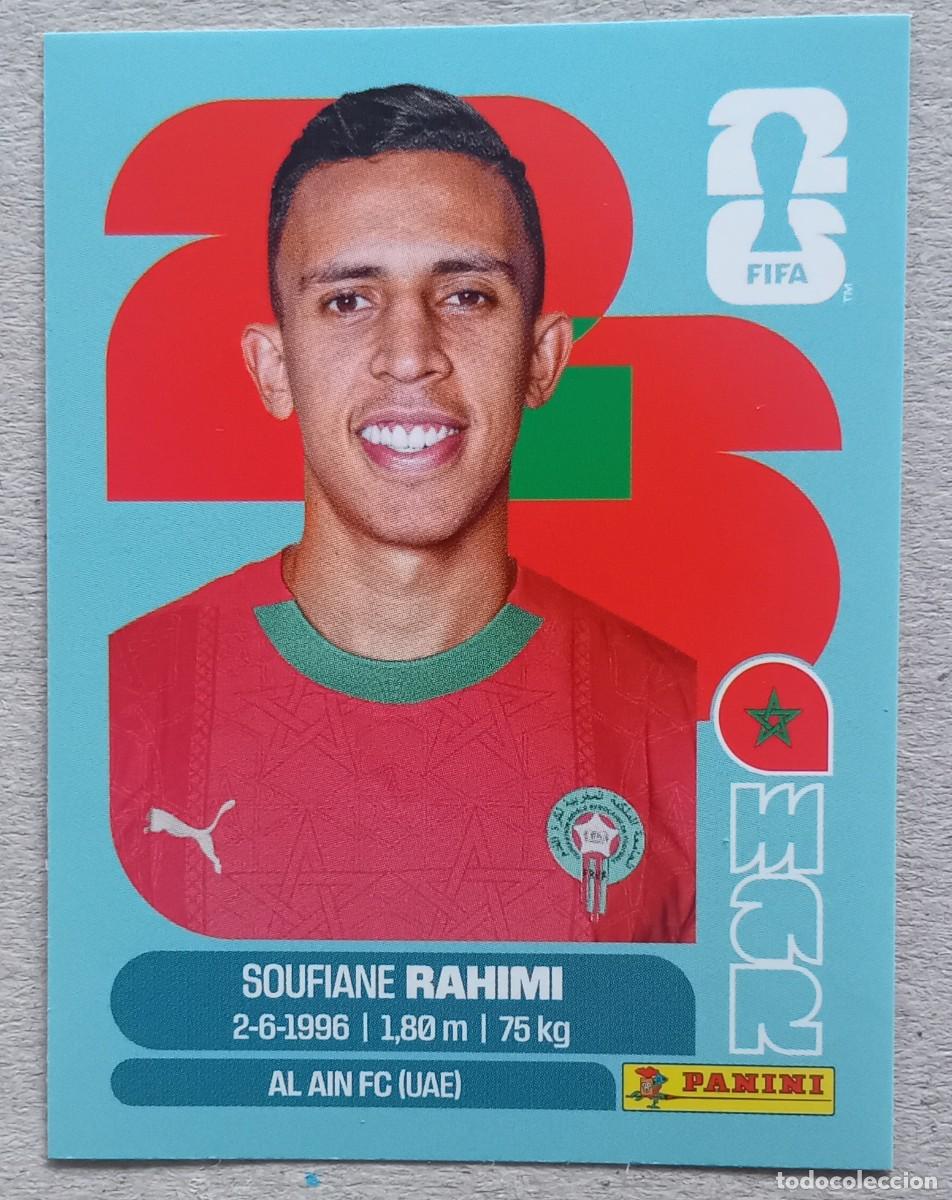 Cromos de f&uacute;tbol: Figurina Panini 2026 Cromo World Cup Usa Mundial 2026 Soufiane Rahimi Morocco n MAR 18