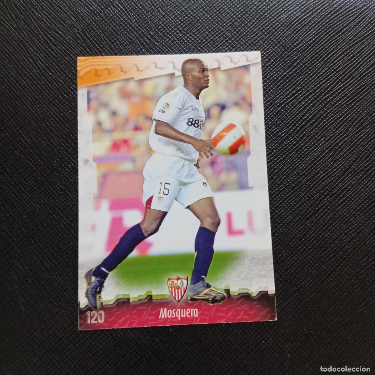 Cromos de f&uacute;tbol: 120 MOSQUERA SEVILLA MUNDICROMO QUIZ GAME 2008 2009 FUTBOL 08 09 - A211 PG14