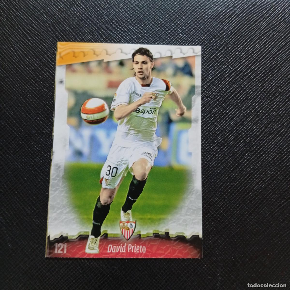 Cromos de f&uacute;tbol: 121 DAVID PRIETO SEVILLA MUNDICROMO QUIZ GAME 2008 2009 FUTBOL 08 09 - A211 PG14