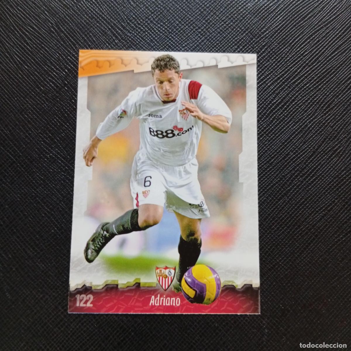 Cromos de f&uacute;tbol: 122 ADRIANO SEVILLA MUNDICROMO QUIZ GAME 2008 2009 FUTBOL 08 09 - A211 PG14
