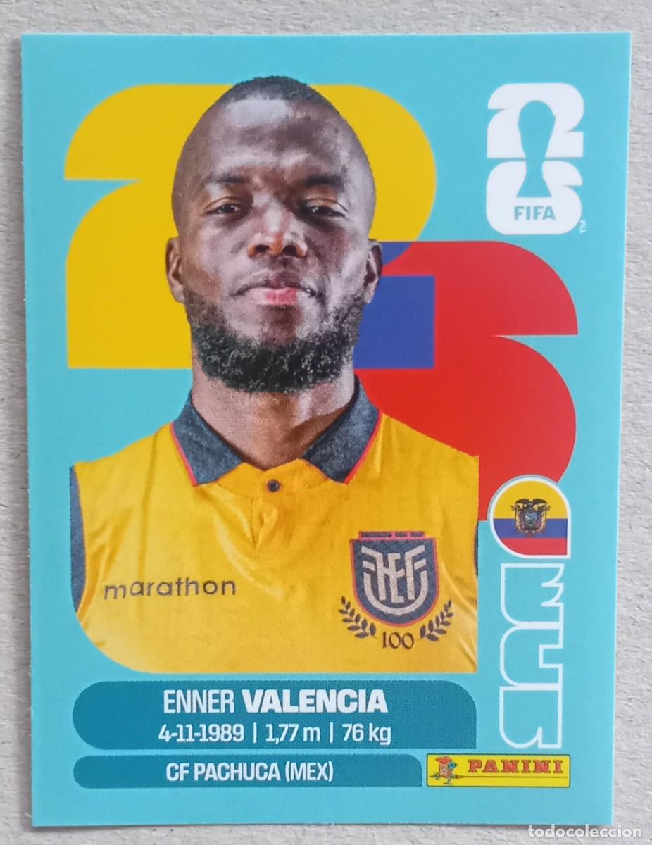 Cromos de f&uacute;tbol: Figurina Panini 2026 Cromo World Cup Usa Mundial 2026 Enner Valencia Ecuador n ECU 20