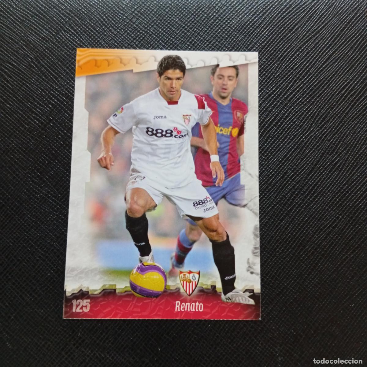 Fu&szlig;ball-Sticker: 125 RENATO SEVILLA MUNDICROMO QUIZ GAME 2008 2009 FUTBOL 08 09 - A211 PG15