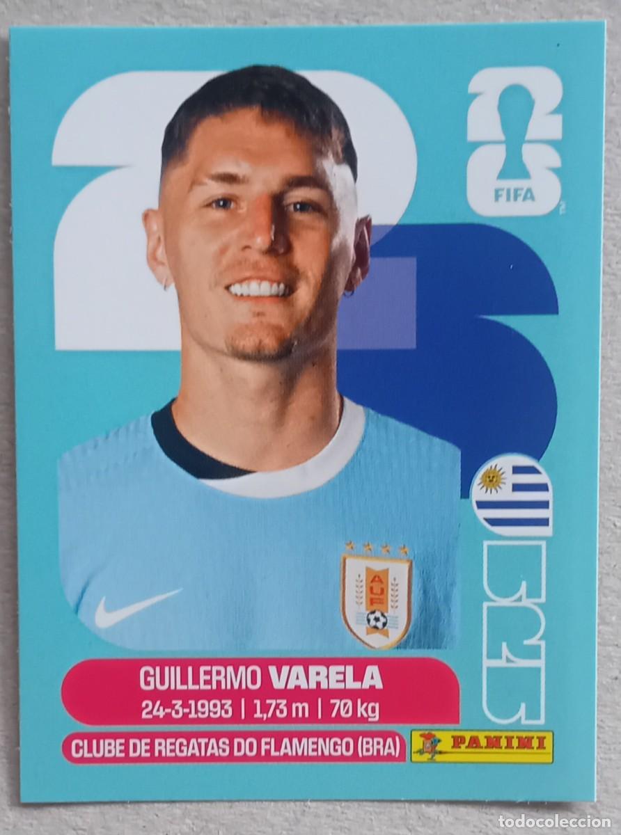 Fu&szlig;ball-Sticker: Figurina Panini 2026 Cromo World Cup Usa Mundial 2026 Guillermo Varela Uruguay n URU 8