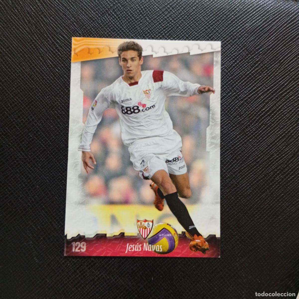 Fu&szlig;ball-Sticker: 129 JESUS NAVAS SEVILLA MUNDICROMO QUIZ GAME 2008 2009 FUTBOL 08 09 - A211 PG15
