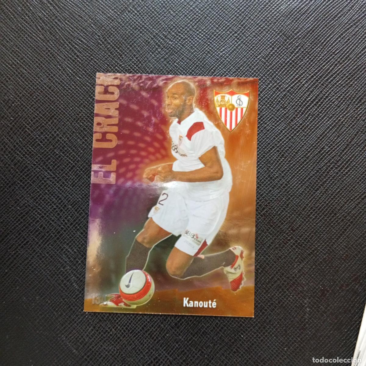 Fu&szlig;ball-Sticker: 134 KANOUTE SEVILLA MUNDICROMO QUIZ GAME 2008 2009 FUTBOL 08 09 - A211 PG16 PUNTAS RECTAS