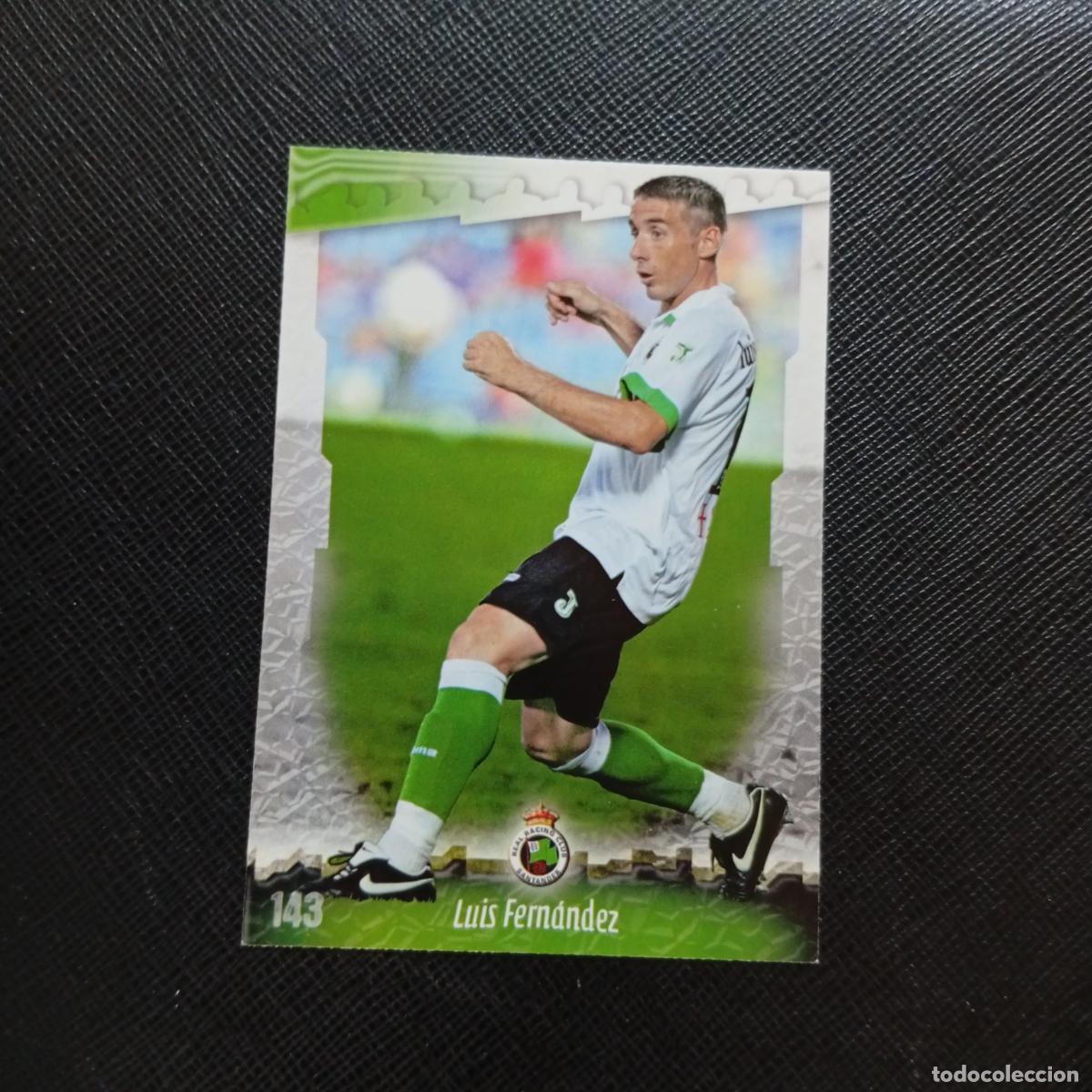 Cartes &agrave; collectionner de Football: 143 LUIS FERNANDEZ RACING SANTANDER MUNDICROMO QUIZ GAME 2008 2009 FUTBOL 08 09 - A211 PG16
