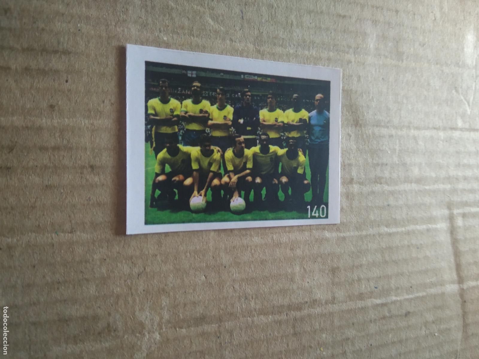Cartes &agrave; collectionner de Football: 140 EQUIPO BRASIL CROMO FUTBOL ALBUM DE FIGURINHAS DO REI PELE O MELHOR JOGADOR CAPITAO GANCHO