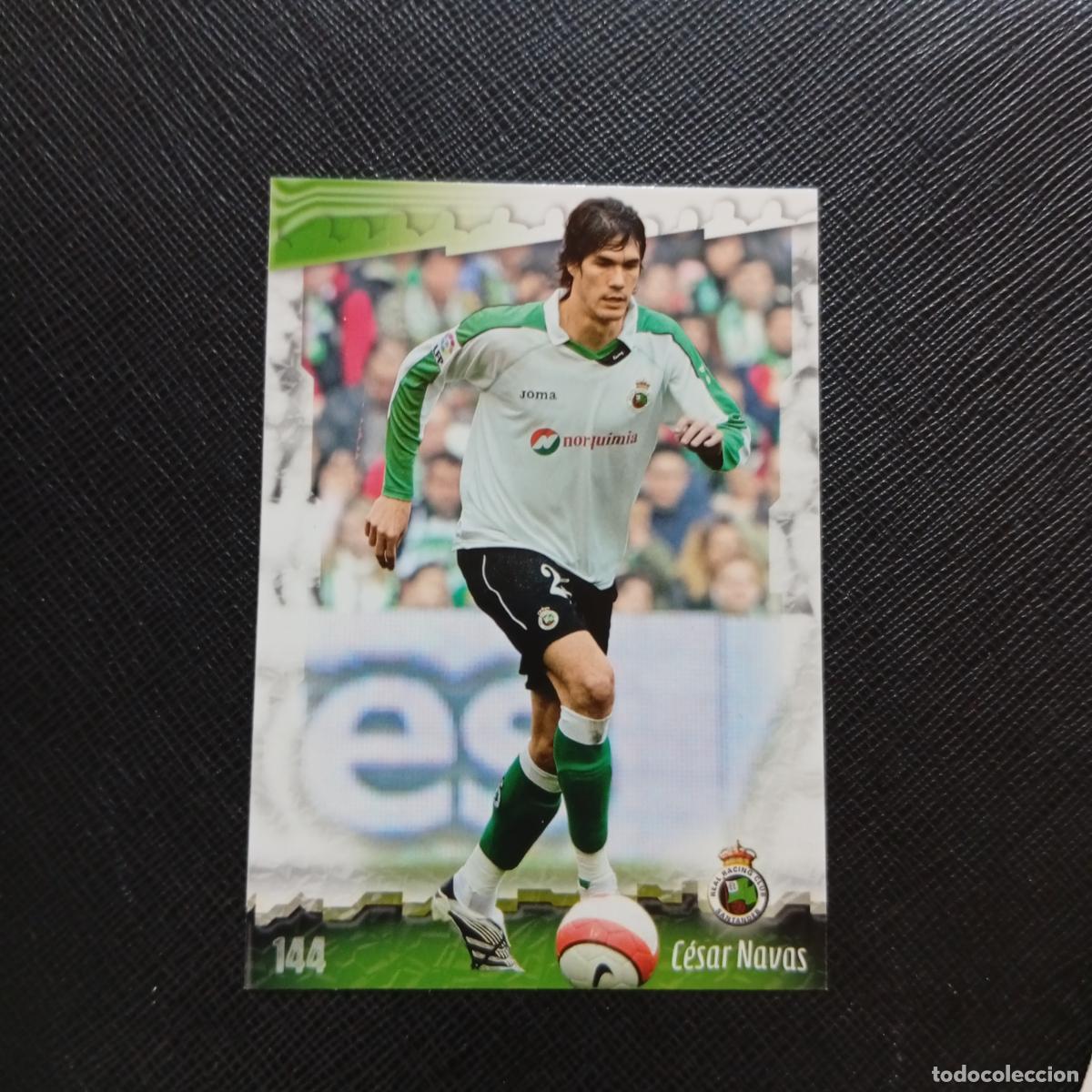 Cromos de f&uacute;tbol: 144 CESAR NAVAS RACING SANTANDER MUNDICROMO QUIZ GAME 2008 2009 FUTBOL 08 09 - A211 PG16