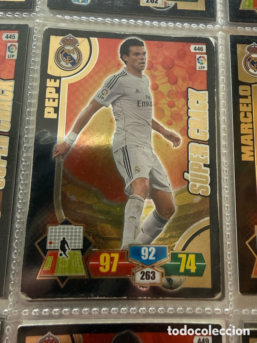 Cromos de f&uacute;tbol: Adrenalyn XL 2013-14. PEPE. SUPER CRACK
