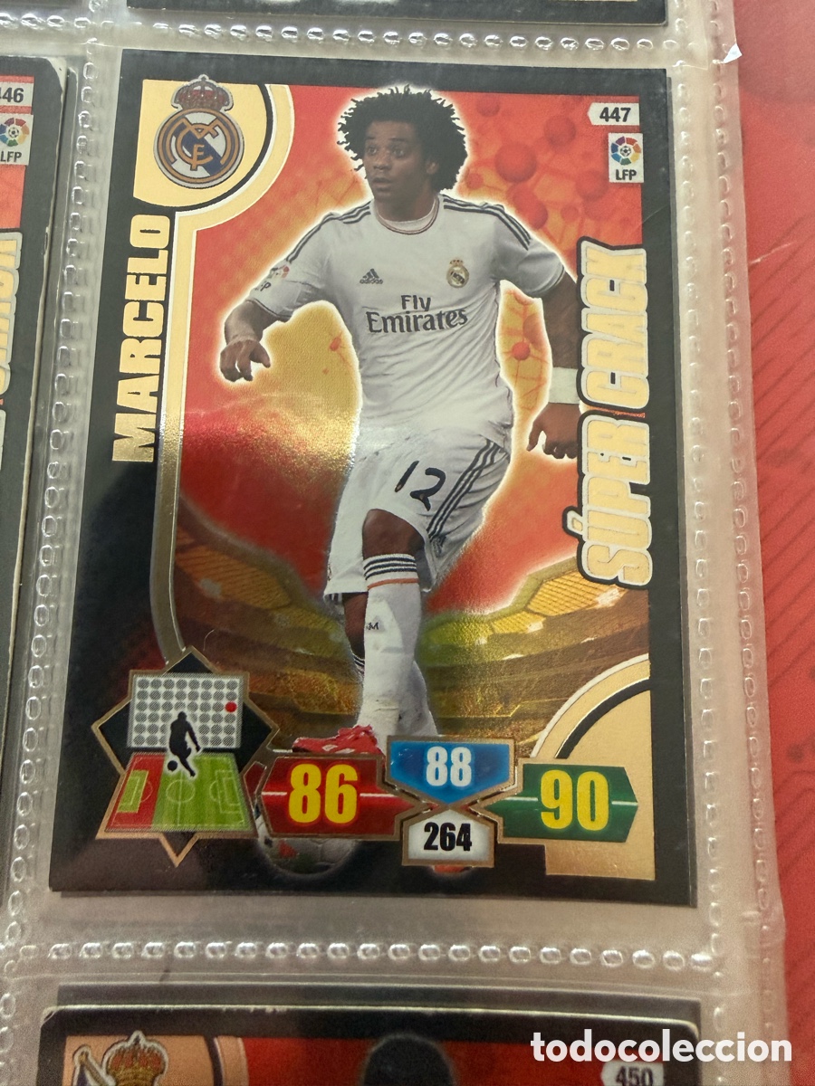 Cromos de f&uacute;tbol: Adrenalyn XL 2013-14. MARCELO. SUPER CRACK