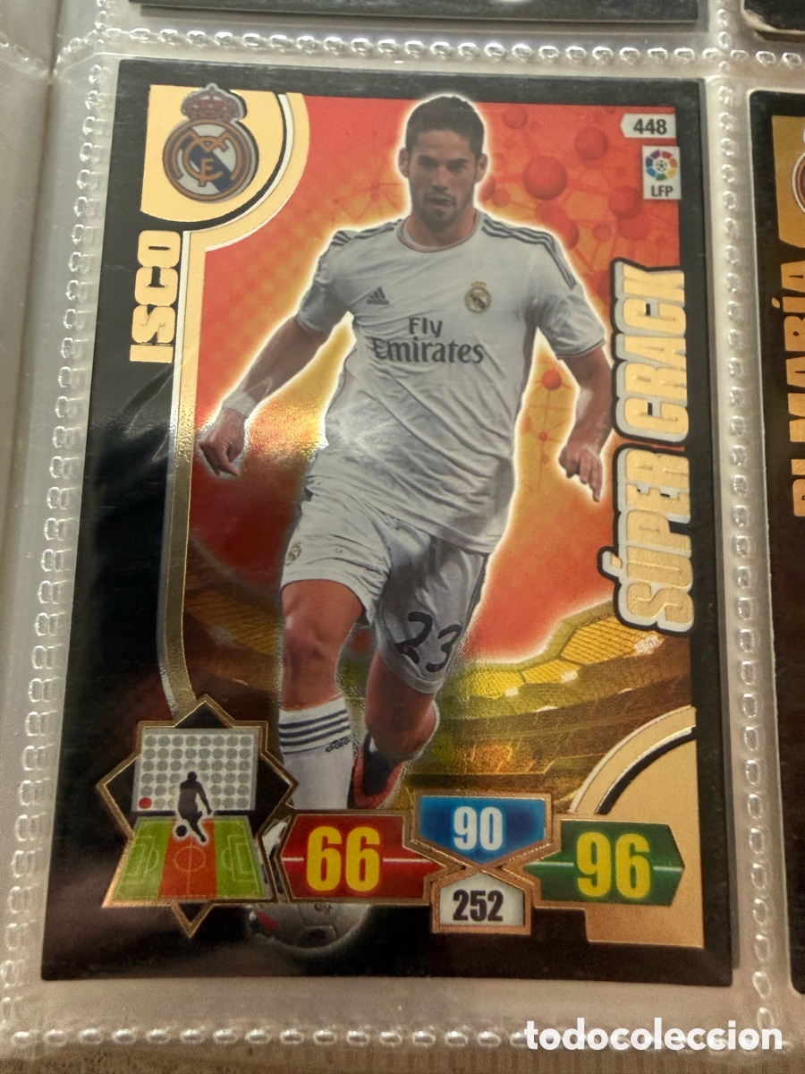 Cromos de f&uacute;tbol: Adrenalyn XL 2013-14. ISCO. SUPER CRACK