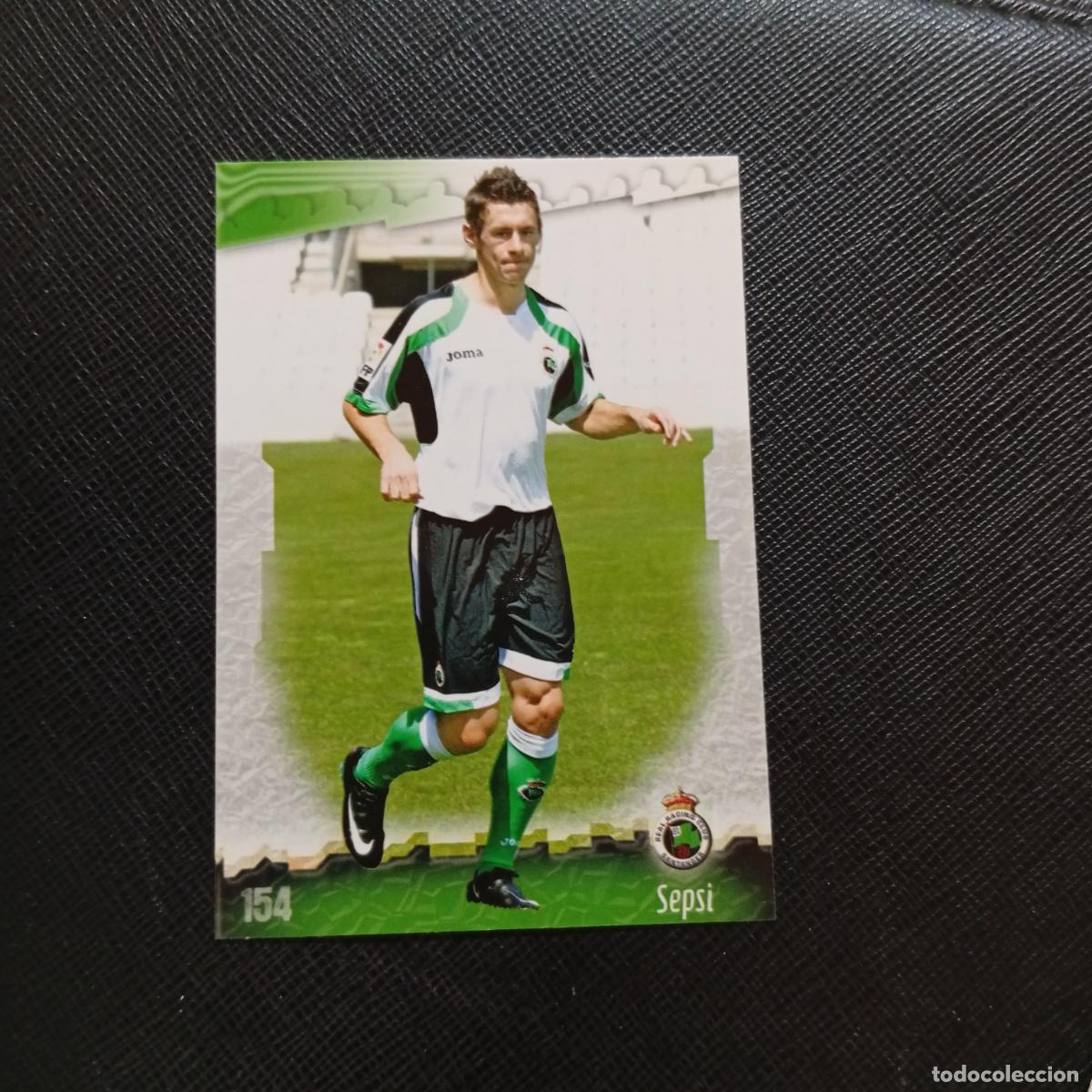 Cromos de f&uacute;tbol: 154 SEPSI RACING SANTANDER MUNDICROMO QUIZ GAME 2008 2009 FUTBOL 08 09 - A211 PG19