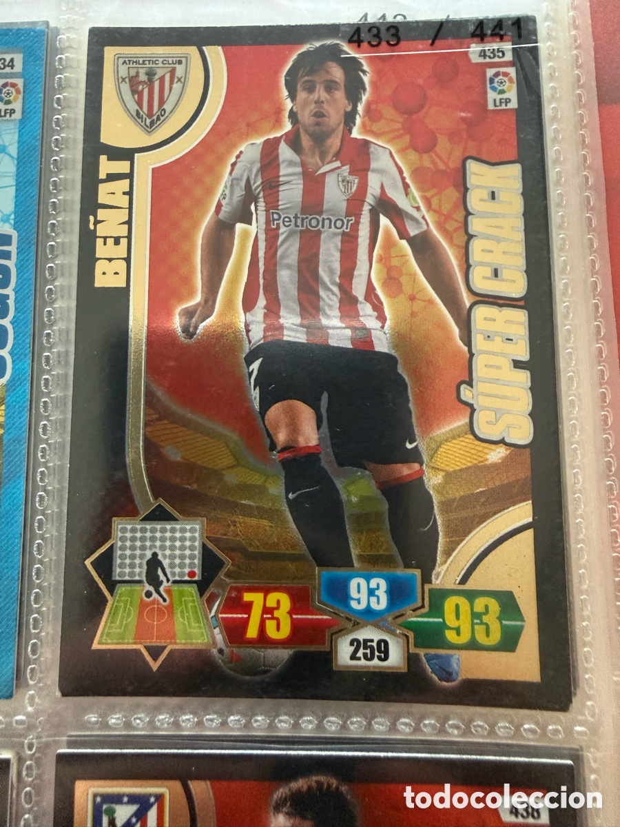Cromos de f&uacute;tbol: Adrenalyn XL 2013-14. BE&Ntilde;AT. SUPER CRACK