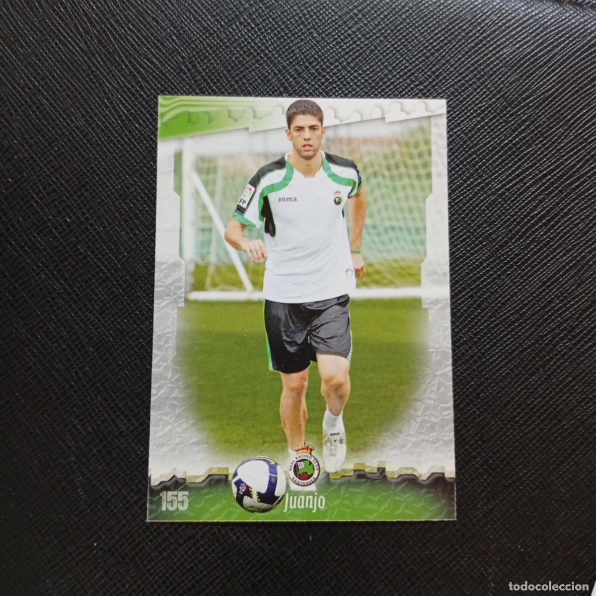 Cromos de f&uacute;tbol: 155 JUANJO RACING SANTANDER MUNDICROMO QUIZ GAME 2008 2009 FUTBOL 08 09 - A211 PG19