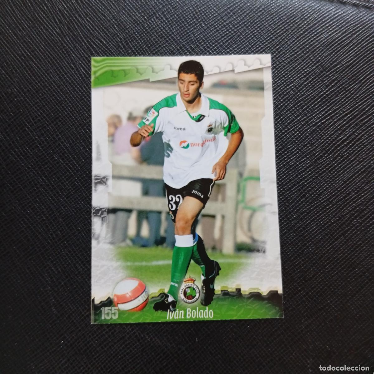 Cromos de f&uacute;tbol: 155 IVAN BOLADO RACING SANTANDER MUNDICROMO QUIZ GAME 2008 2009 FUTBOL 08 09 - A211 PG19
