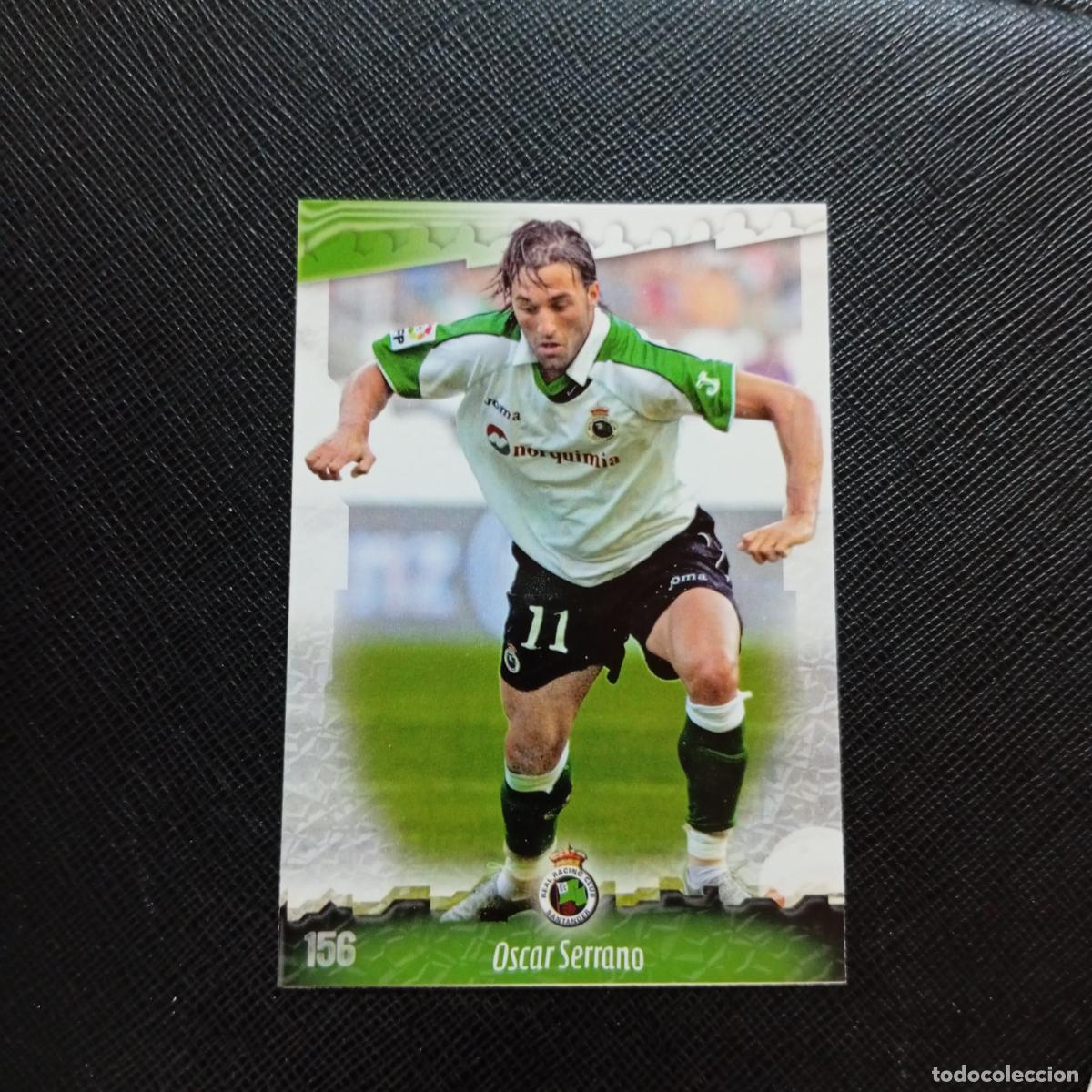 Cromos de f&uacute;tbol: 156 OSCAR SERRANO RACING SANTANDER MUNDICROMO QUIZ GAME 2008 2009 FUTBOL 08 09 - A211 PG19