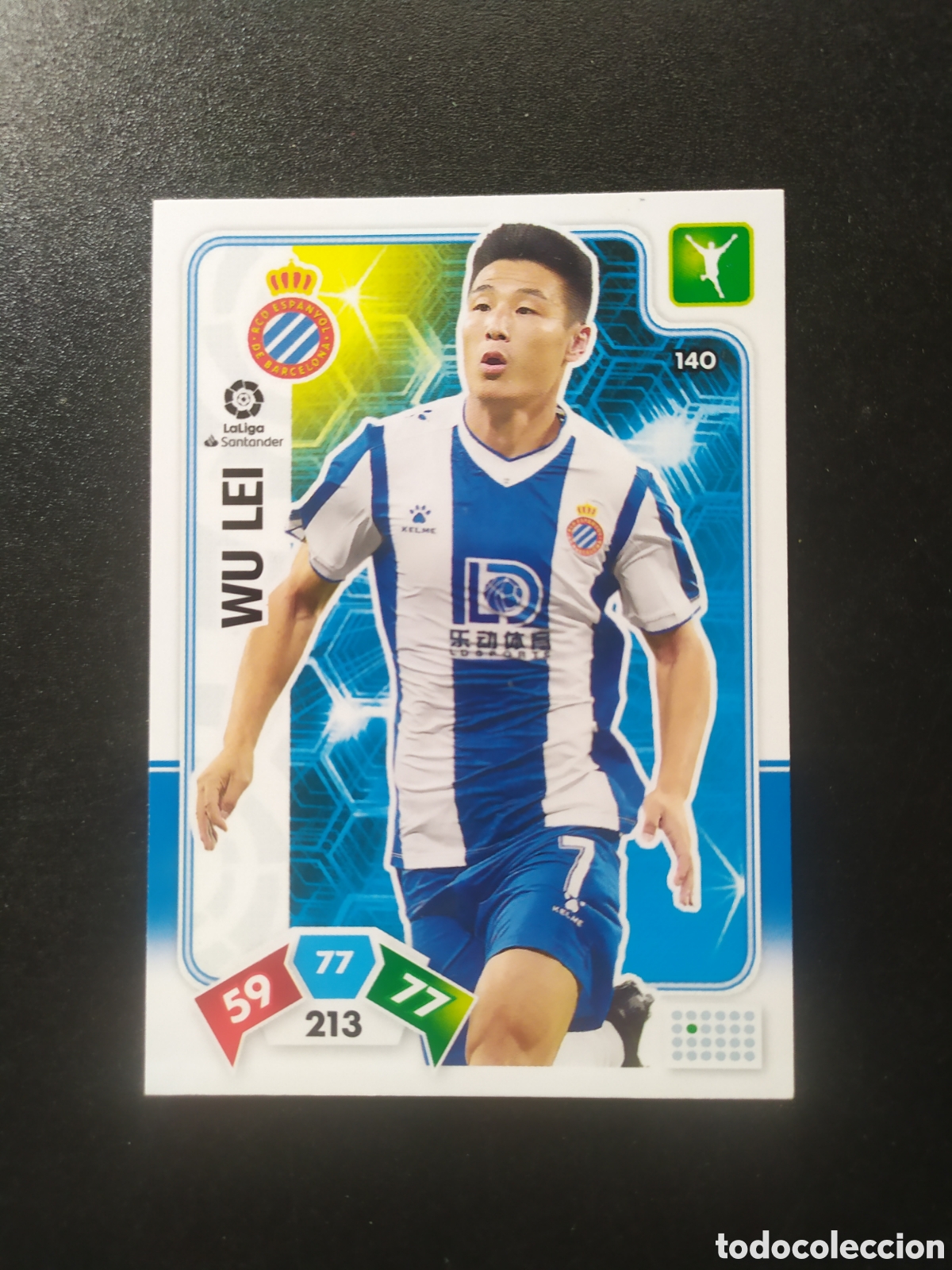 Cromos de f&uacute;tbol: Adrenalyn 2019 2020 19 20 panini Wu Lei n&deg; 140 Espanyol