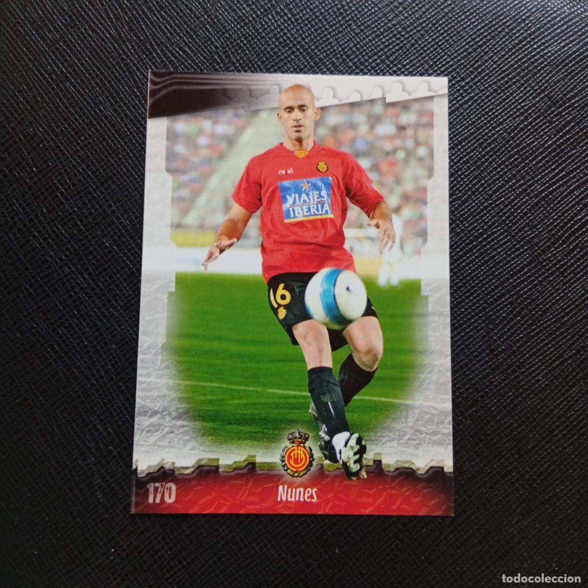 Cromos de f&uacute;tbol: 170 NUNES MALLORCA MUNDICROMO QUIZ GAME 2008 2009 FUTBOL 08 09 - A211 PG21