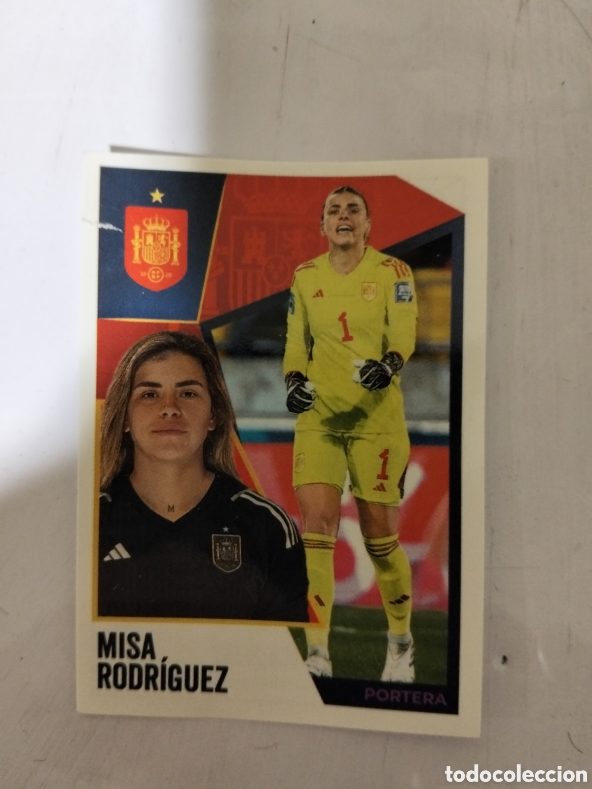 Cromos de f&uacute;tbol: Misa Rodr&iacute;guez 1 portera 41 rfef panini selecci&oacute;n espa&ntilde;ola de f&uacute;tbol femenino