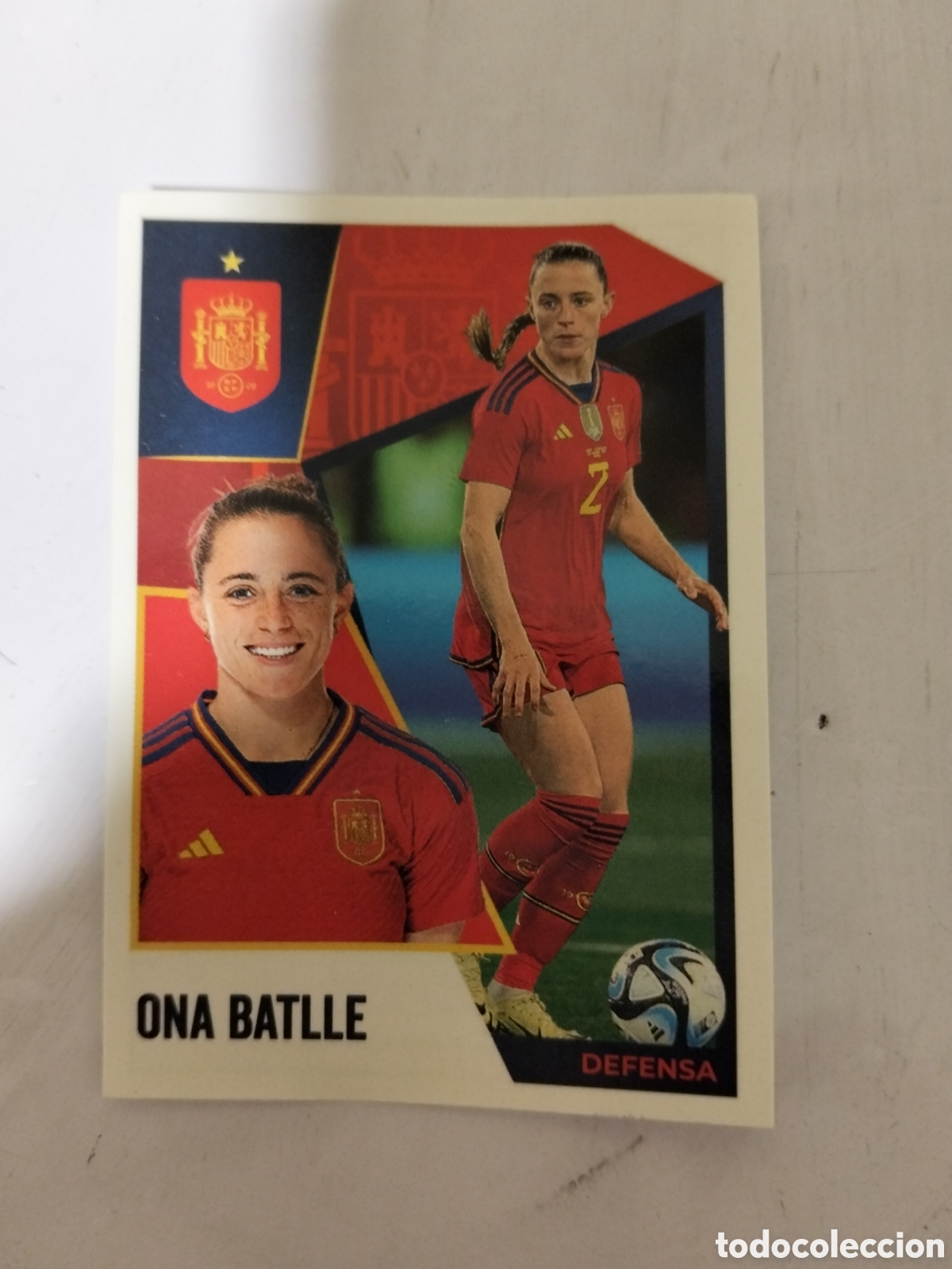 Cromos de f&uacute;tbol: Ona batlle 2 defensa selecci&oacute;n espa&ntilde;ola de f&uacute;tbol femenino rfef panini 42