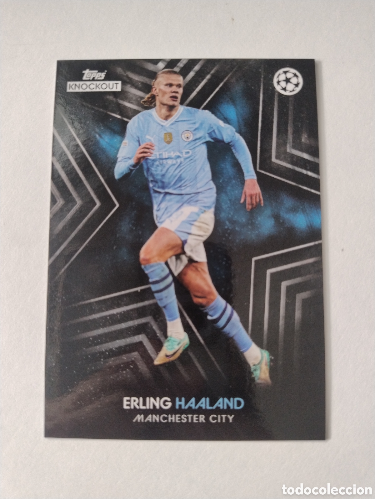 Cromos de f&uacute;tbol: Haaland - Manchester City - Topps Knockout 2023 - 2024