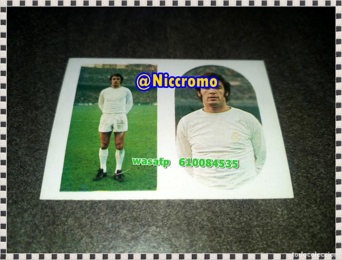 Cromos de f&uacute;tbol: rubi&ntilde;an real madrid liga 75 76 cromo troquelado sin pegar ediciones maga futbol 1975 1976 niccromo