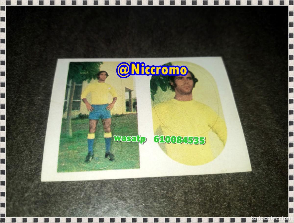 Cromos de f&uacute;tbol: noly ud las palmas liga 75 76 cromo troquelado sin pegar ediciones maga futbol 1975 1976 niccromo