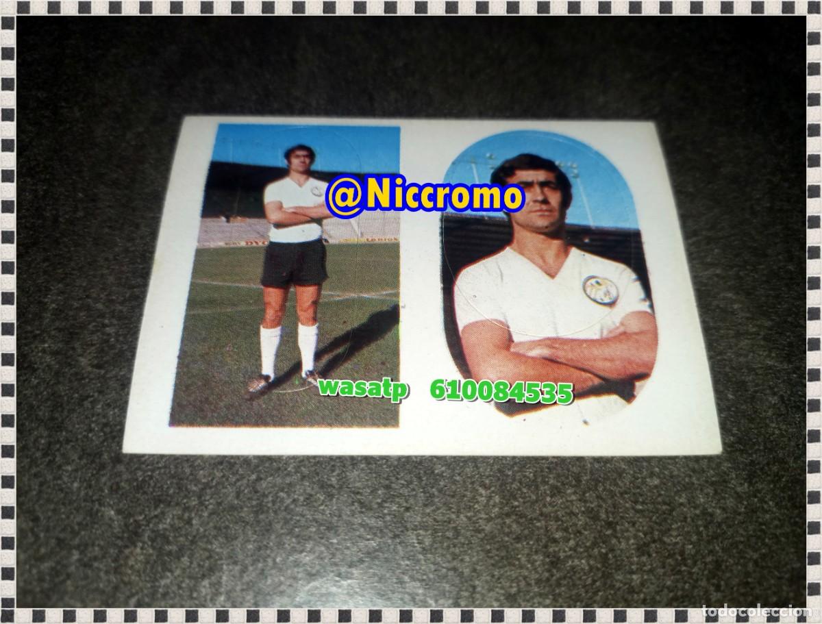 Cromos de f&uacute;tbol: huerta ud salamanca liga 75 76 cromo troquelado sin pegar ediciones maga futbol 1975 1976 niccromo