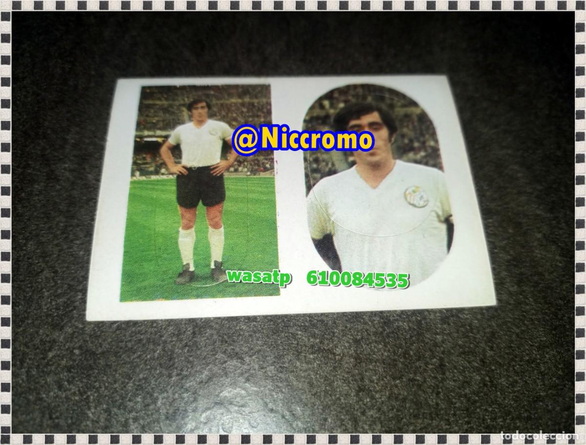 Cromos de f&uacute;tbol: lanchas ud salamanca liga 75 76 cromo troquelado sin pegar ediciones maga futbol 1975 1976 niccromo