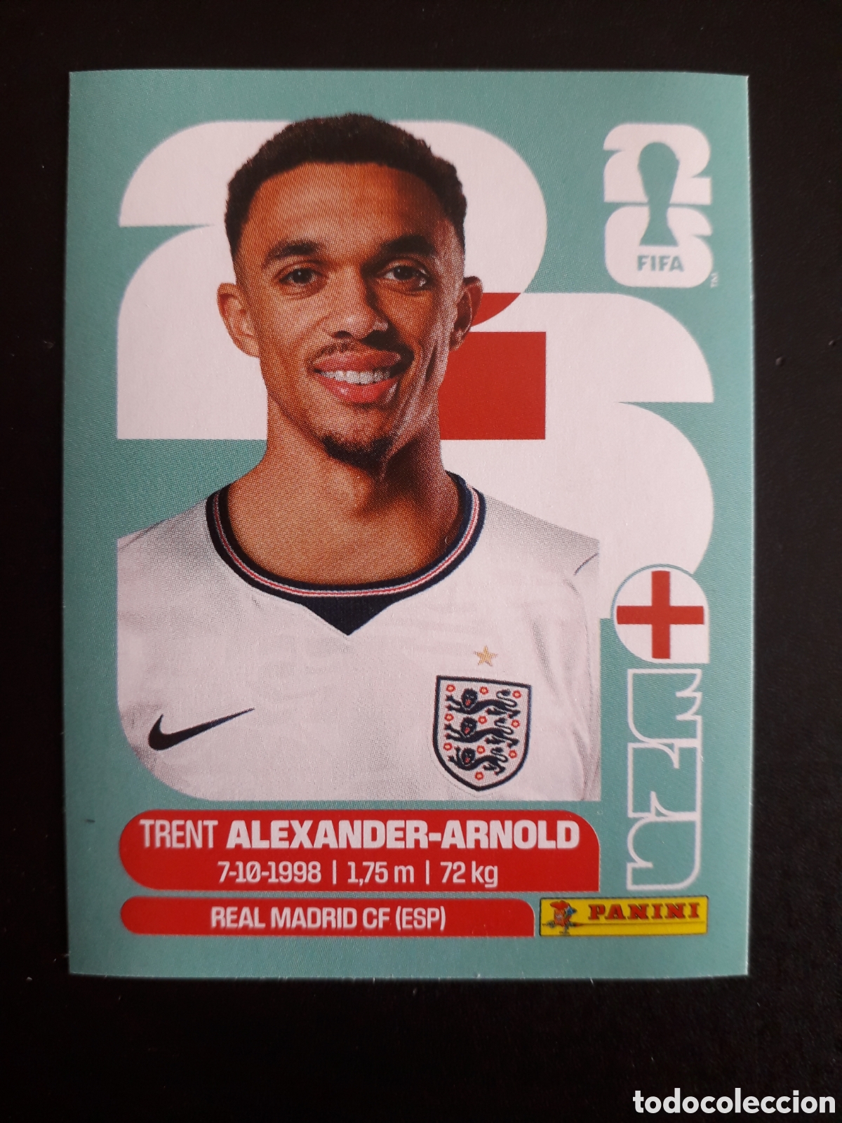 Cromos de f&uacute;tbol: ALEXANDER ARNOLD INGLATERRA ENG 6 MUNDIAL F&Uacute;TBOL 2026 FIFA WORLD CUP PANINI SIN PEG PEDIDO M&Iacute;NIMO 3&euro;