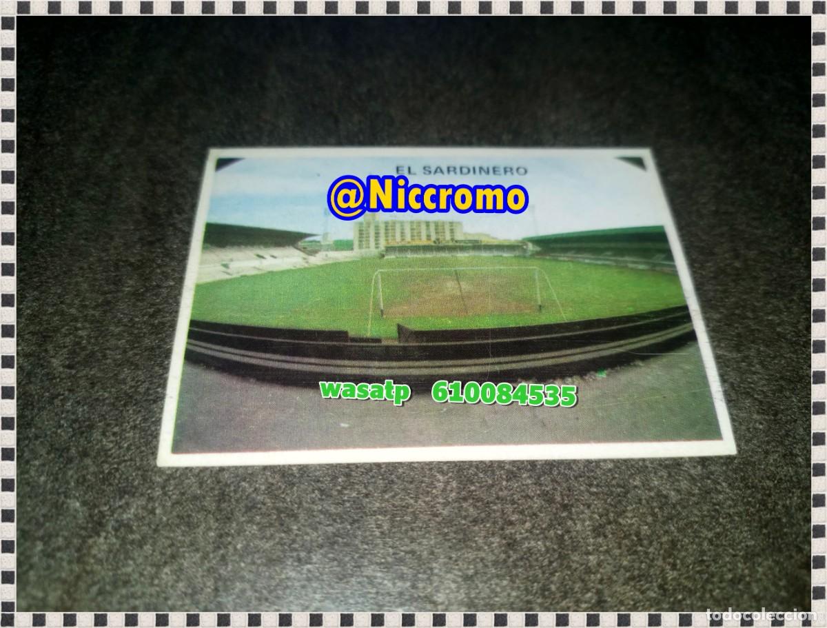 Cromos de f&uacute;tbol: sardinero santander liga 75 76 cromo troquelado sin pegar ediciones maga futbol 1975 1976 niccromo