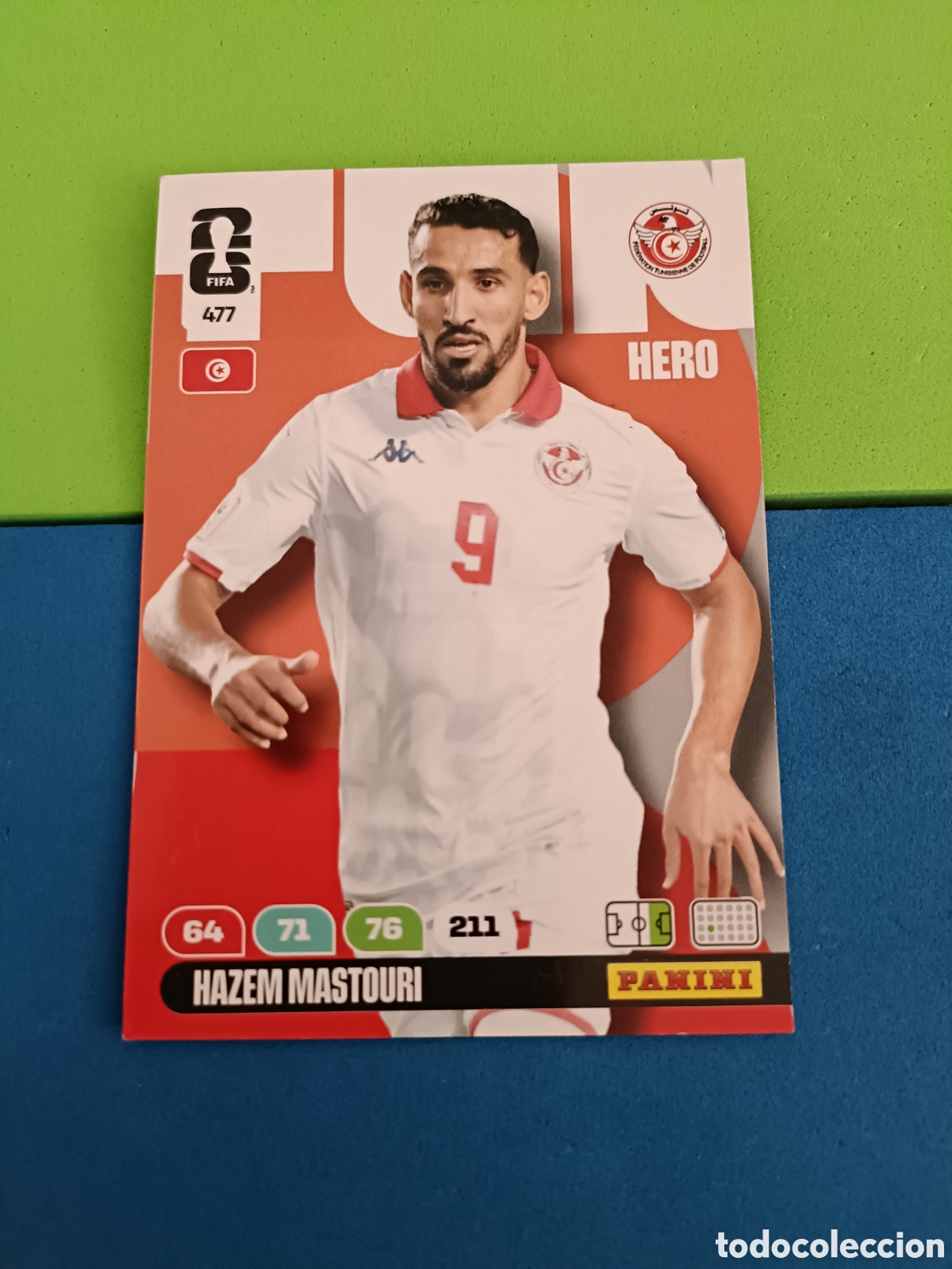 Cromos de f&uacute;tbol: Adrenalyn XL Fifa World cup 2026 mundial - 477 Hazem Mastouri