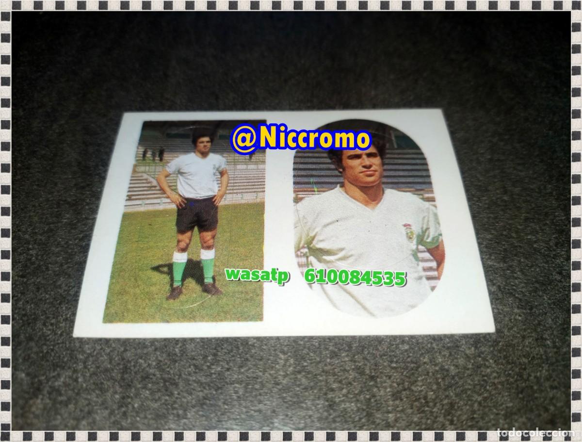 Cromos de f&uacute;tbol: portu santander liga 75 76 cromo troquelado sin pegar ediciones maga futbol 1975 1976 niccromo