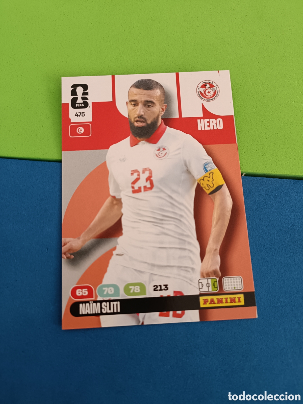 Cromos de f&uacute;tbol: Adrenalyn XL Fifa World cup 2026 mundial - 475 Na&iuml;m Sliti