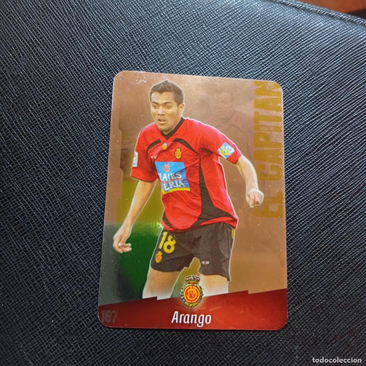 Cromos de f&uacute;tbol: 187 ARANGO MALLORCA MUNDICROMO QUIZ GAME 2008 2009 FUTBOL 08 09 - A211 PG23 PUNTAS REDONDAS