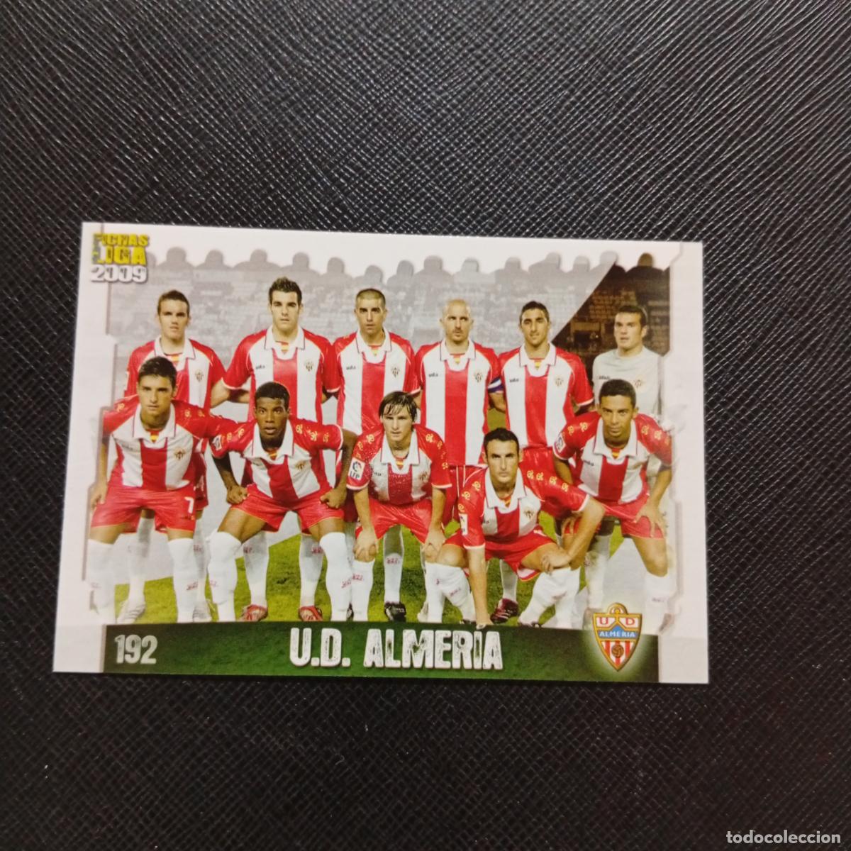 Cromos de f&uacute;tbol: 192 ALINEACION ALMERIA MUNDICROMO QUIZ GAME 2008 2009 FUTBOL 08 09 - A211 PG24