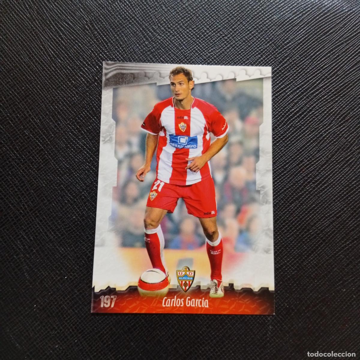 Cromos de f&uacute;tbol: 197 CARLOS GARCIA ALMERIA MUNDICROMO QUIZ GAME 2008 2009 FUTBOL 08 09 - A211 PG25