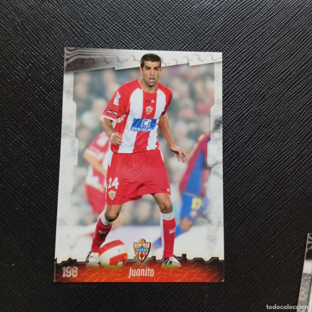 Cromos de f&uacute;tbol: 198 JUANITO ALMERIA MUNDICROMO QUIZ GAME 2008 2009 FUTBOL 08 09 - A211 PG25
