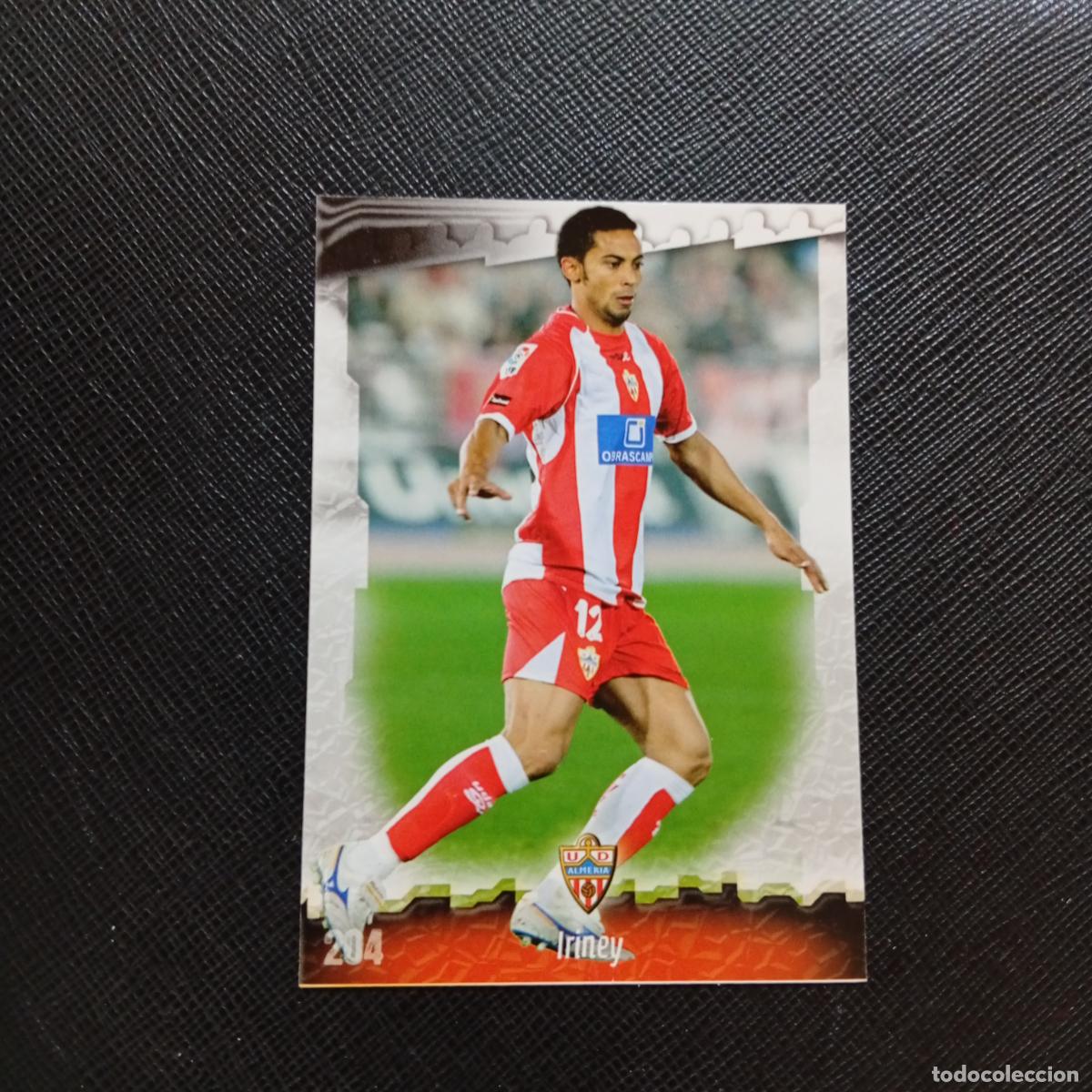 Cromos de f&uacute;tbol: 204 IRINEY ALMERIA MUNDICROMO QUIZ GAME 2008 2009 FUTBOL 08 09 - A211 PG25