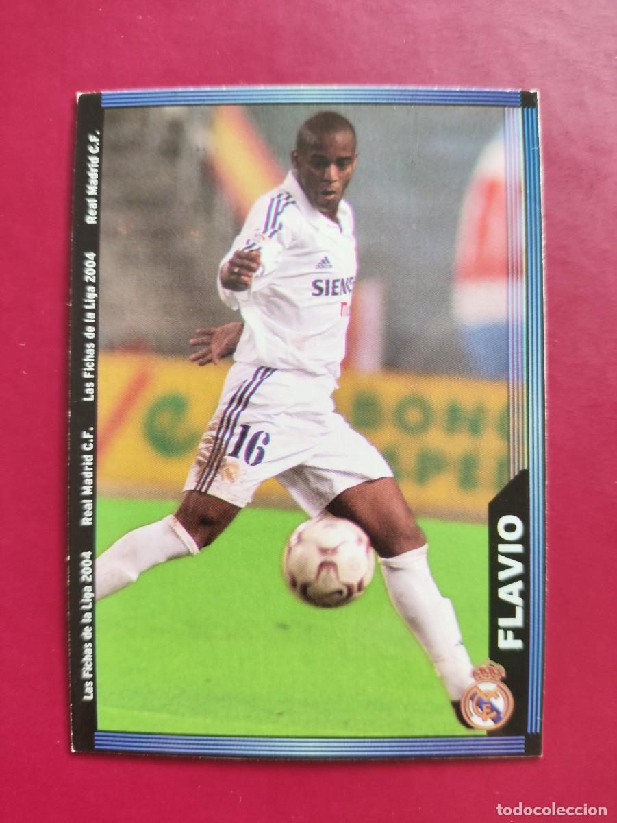 Cromos de f&uacute;tbol: 16 FLAVIO CONCEI&Ccedil;AO REAL MADRID BAJA MUNDICROMO 2003