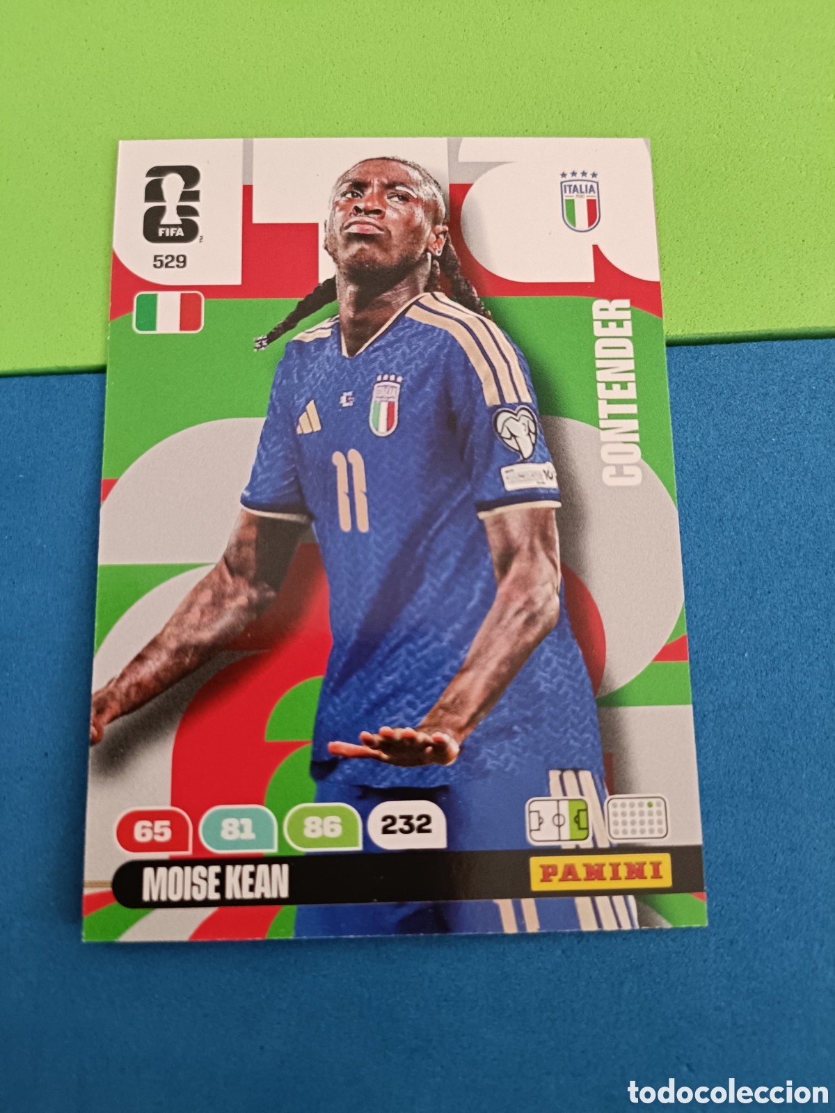 Cromos de f&uacute;tbol: Adrenalyn XL Fifa World cup 2026 mundial - 529 Moise Kean