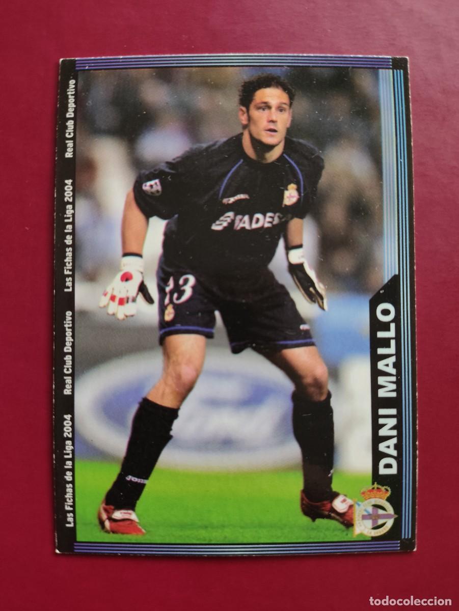 Cromos de f&uacute;tbol: 59 DANI MALLO DEPORTIVO DE LA CORU&Ntilde;A BAJA MUNDICROMO 2003